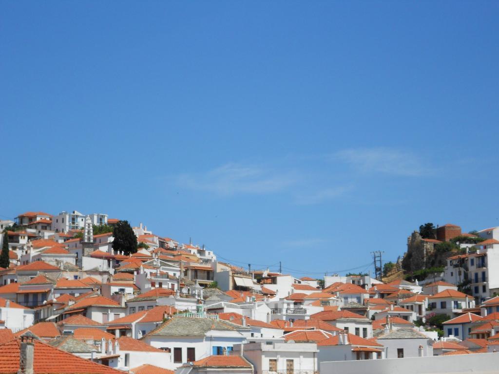 Aggela Guesthouse Skópelos Rom bilde