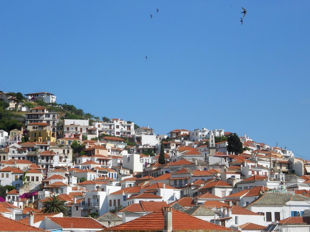 Aggela Guesthouse Skópelos Rom bilde