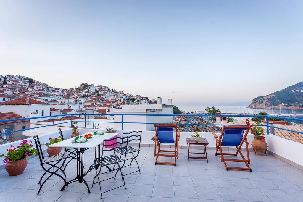 Aggela Guesthouse Skópelos Eksteriør bilde