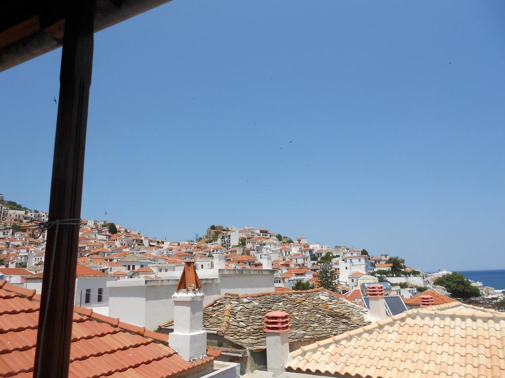 Aggela Guesthouse Skópelos Rom bilde
